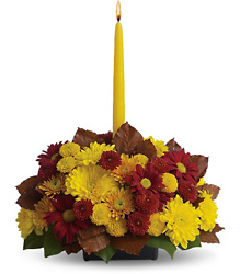 Harvest Happiness Centerpiece from Westbury Floral Designs in Westbury, NY